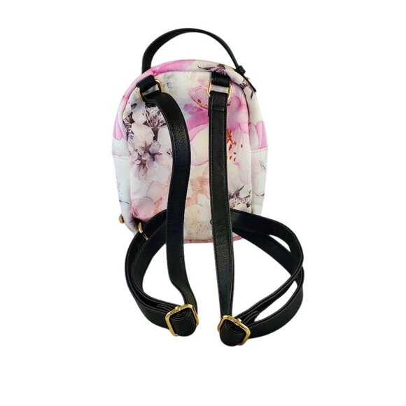 Betsey Johnson Puppy Dog Mini Backpack & Wallet Set Floral Print NWOT - Picture 5 of 10